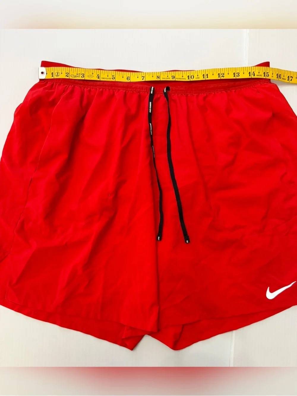 Nike Men’s Flex Stride 7” Brief-Lined Running Shorts Bright Red Size XL